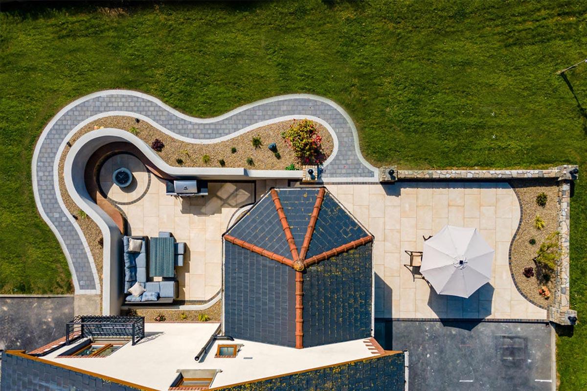 garden-aerial-shot